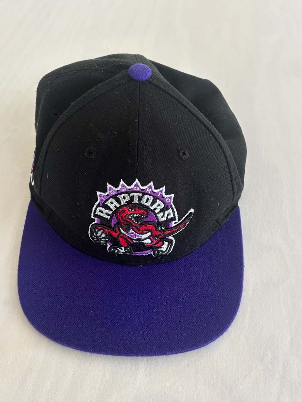 Mitchell & Ness Toronto Raptors Hardwood Classics Black Purple Snapback Hat